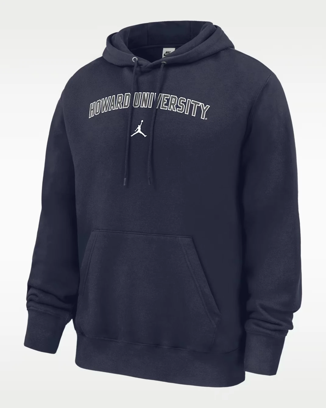Jordan Howard University Club Fleece Hoodie in College Navy and White