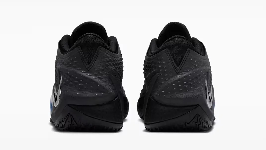 Nike Ja 4 Dark Mode Black heel view