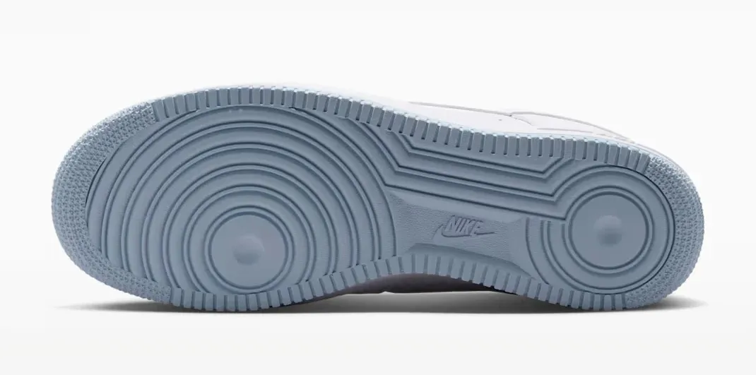 Nike Kobe Air Force 1 Low white and light blue outsole