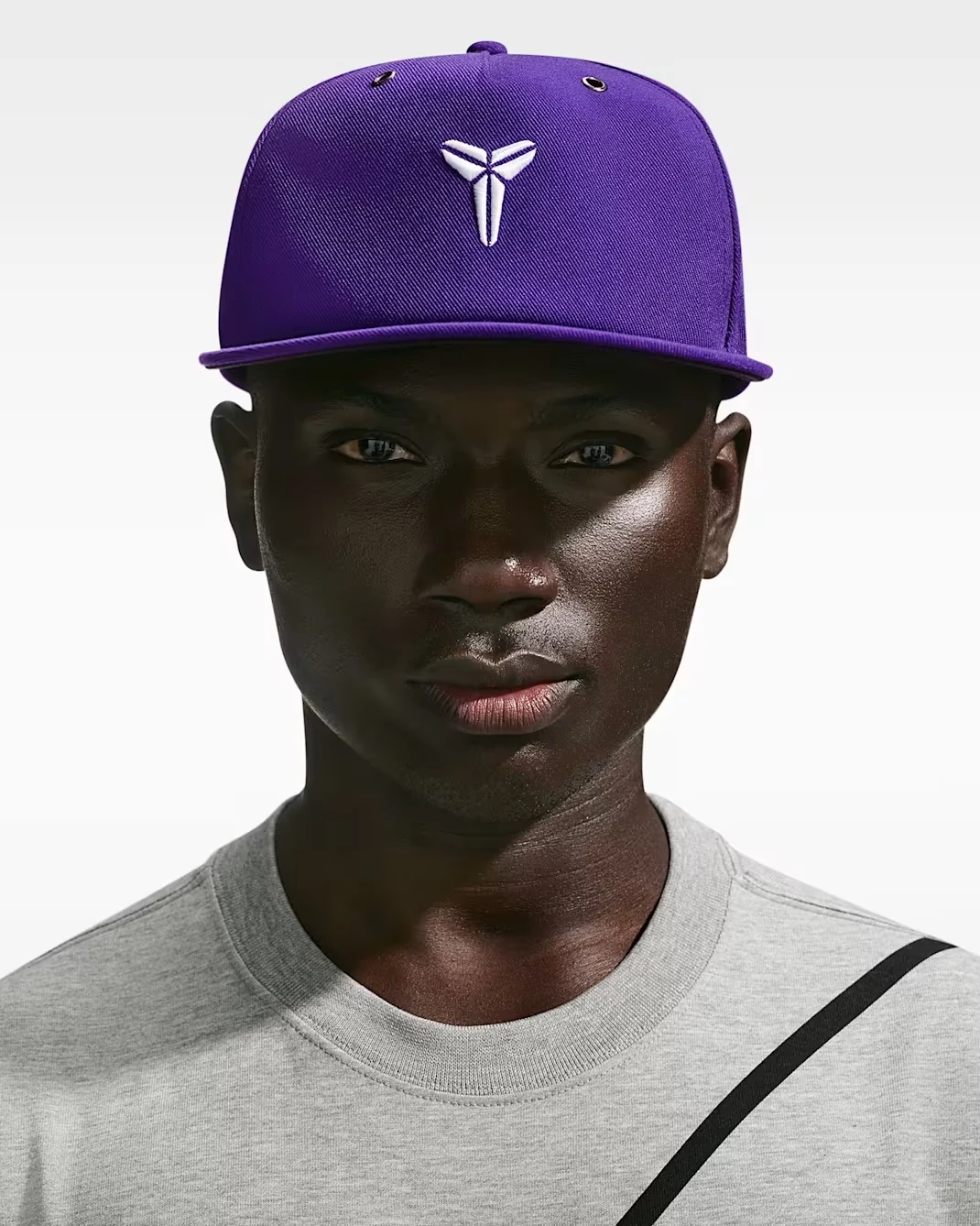 Nike Kobe Pro unstructured basketball cap in Court Purple, Black and White