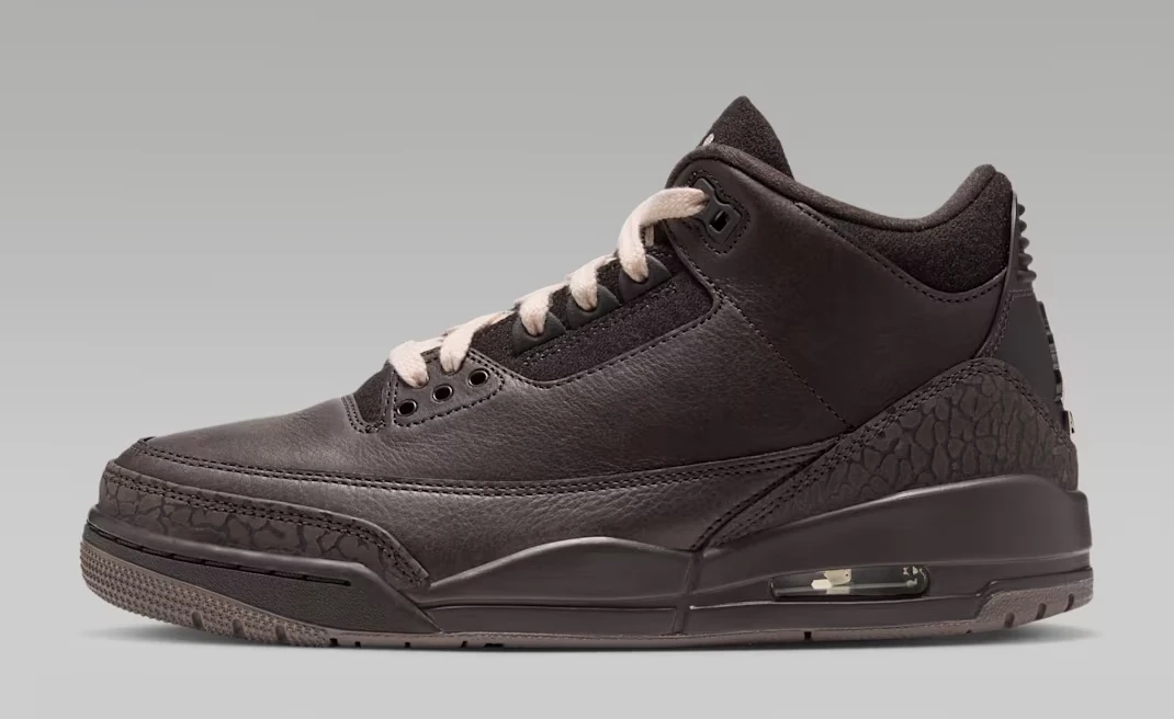Air Jordan 3 “Fireside” in Velvet Brown, Light British Tan, Rust Pink and Pearl White