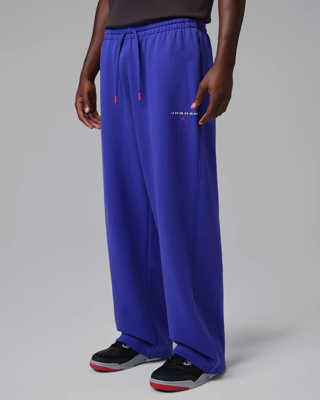 Jordan Flight Fleece pants in Light Concord