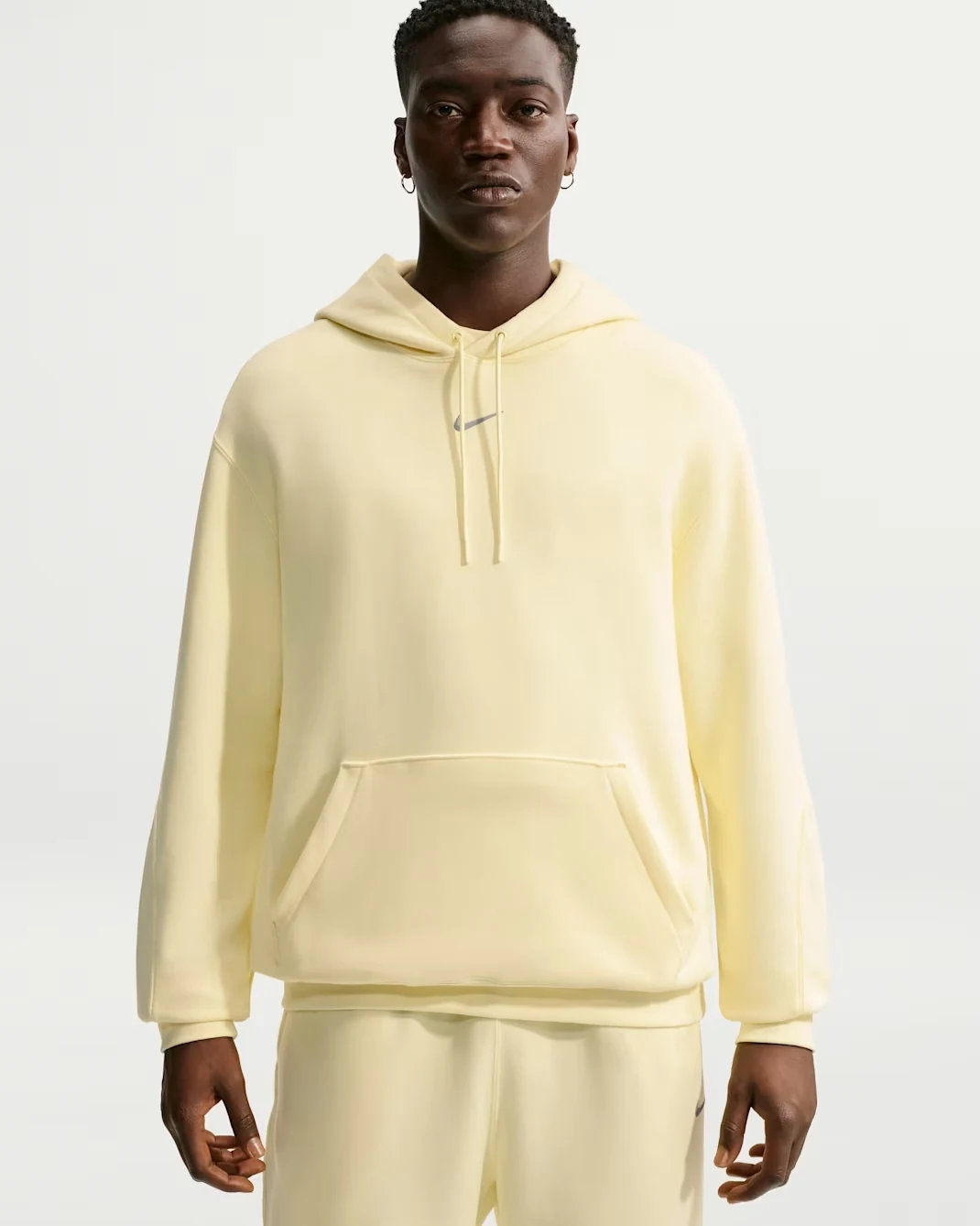 NOCTA Fleece CS hoodie in Alabaster and Stealth