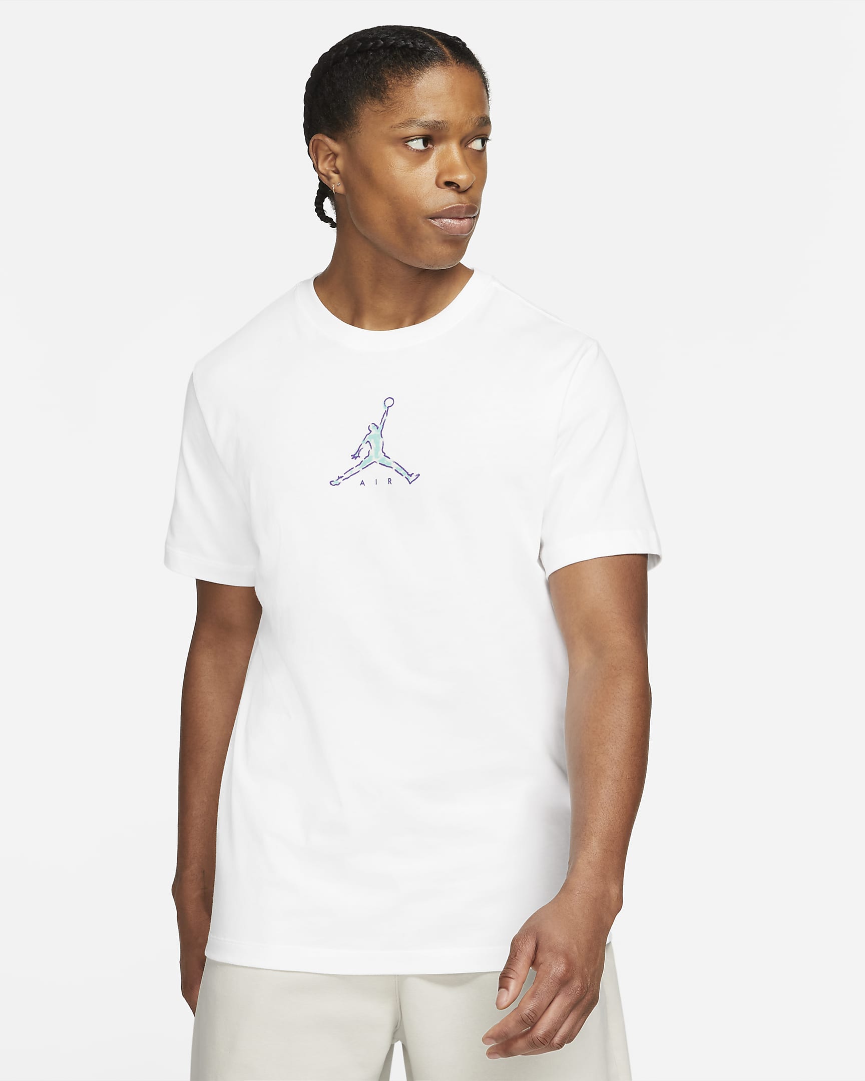 violet jordan shirt