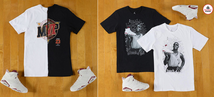 Air Jordan 6 Retro Maroon Shirts | Gov