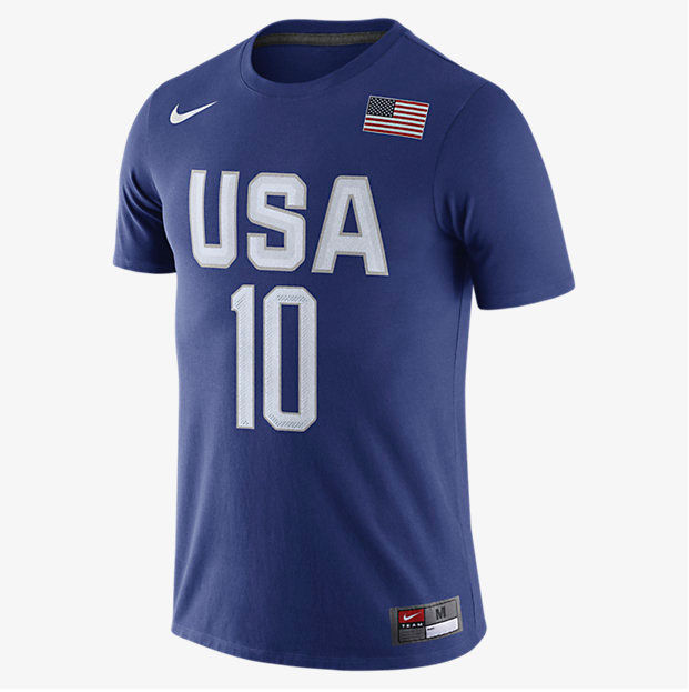 Nike Kyrie 2 USA Shirts Basketball Jerseys | SneakerFits.com