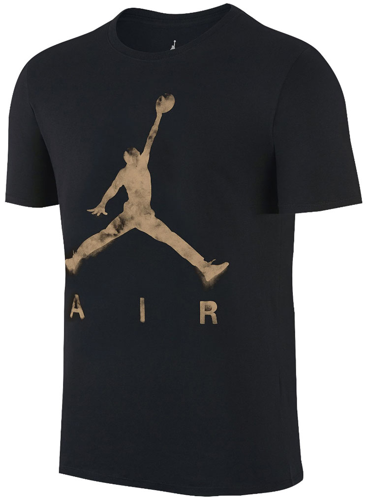 Air Jordan 11 Low Metallic Gold Black Shirt | SneakerFits.com