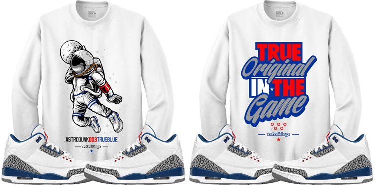 jordan 3 true blue shirt