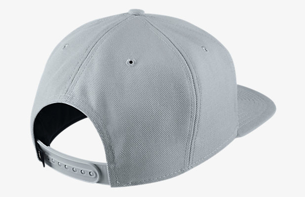Air Jordan 12 Low Wolf Grey Snapback Hat | SneakerFits.com