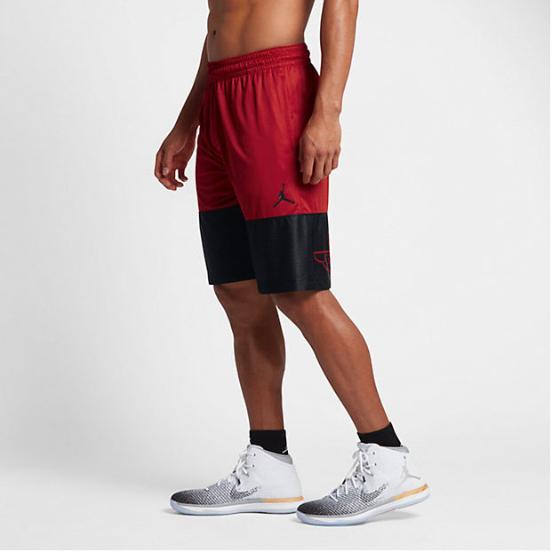 Air Jordan 1 Metallic Red Shorts | SneakerFits.com