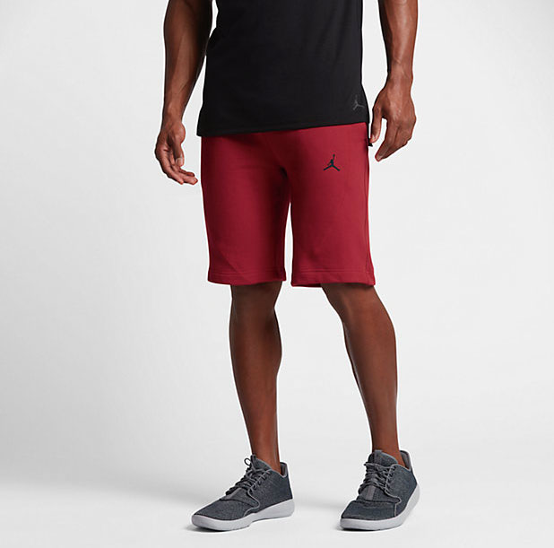 Air Jordan 5 Red Suede Shorts | SneakerFits.com