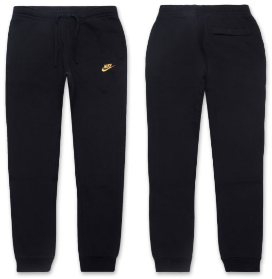 Nike Foamposite Metallic Gold Jogger Pants | SneakerFits.com