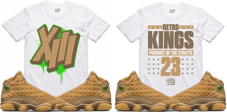 wheat jordan shirt