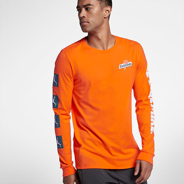 Air Jordan 1 Gatorade Orange Peel Shirts | SneakerFits.com