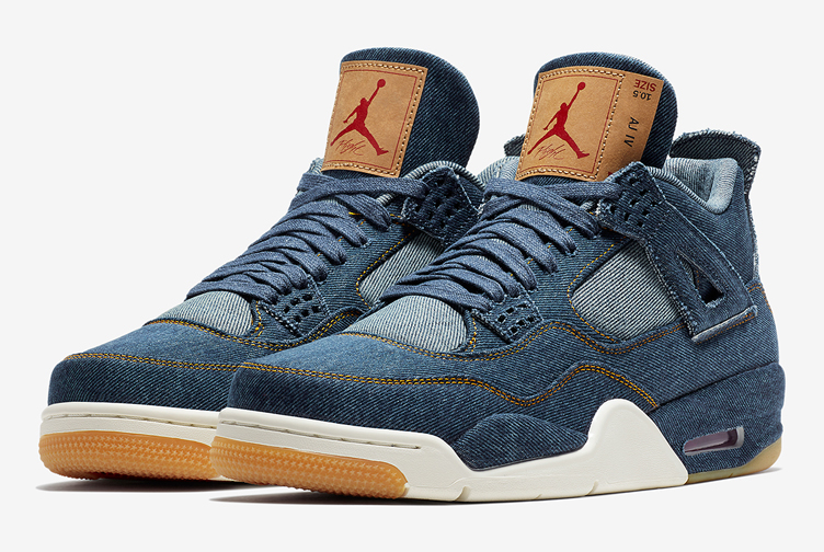 Air Jordan 4 Levis NBA Bulls Clothing | SneakerFits.com