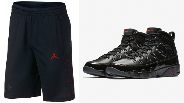 Air Jordan 9 Bred Shorts | SneakerFits.com