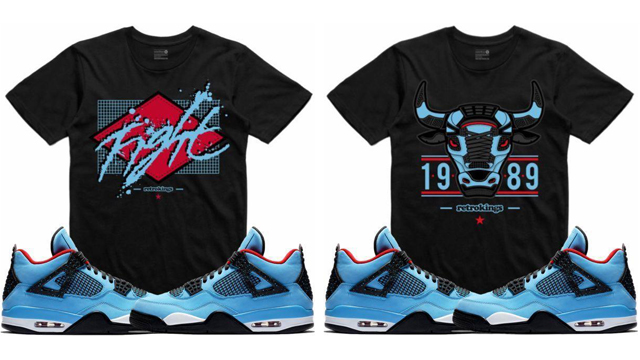 jordan 4 cactus jack t shirt