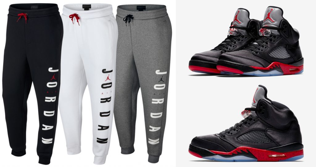 track pants with jordans