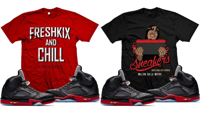 jordan 5 satin shirt