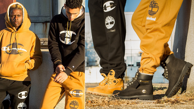 Champion x Timberland Boots and 