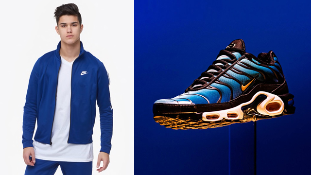 Nike Air Max Plus Hyper Blue Jacket 