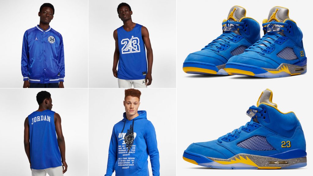 jordan retro 5 clothing