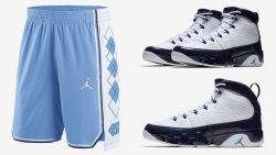 unc shorts jordan