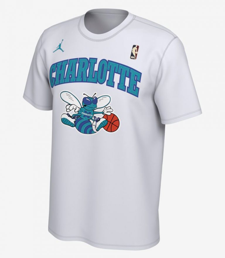 nba jam hornets shirt