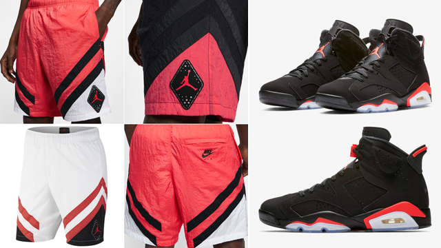 Air Jordan 6 Infrared Shorts 