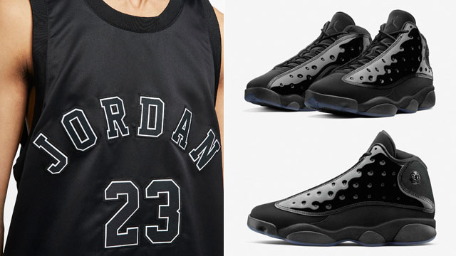 jordan 13 cap and gown outfit