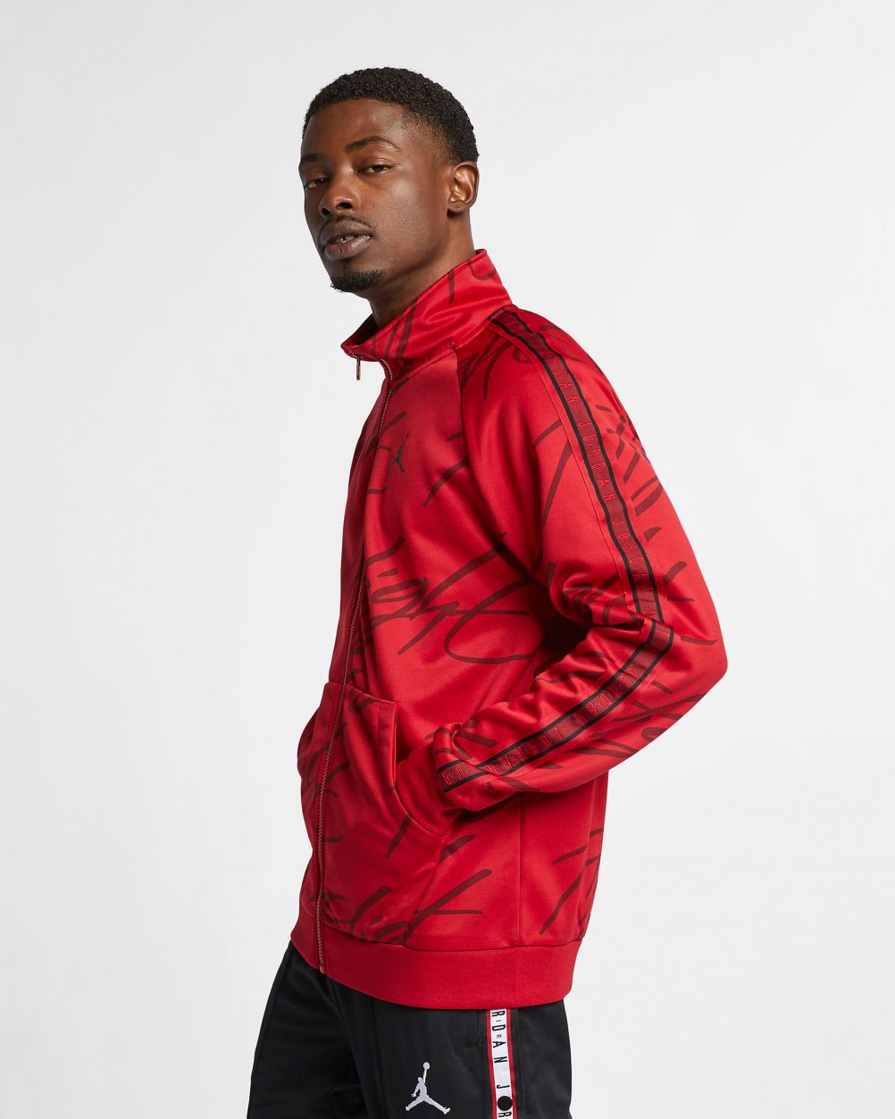 Air Jordan 4 Bred 2019 Track Jacket Match | SneakerFits.com