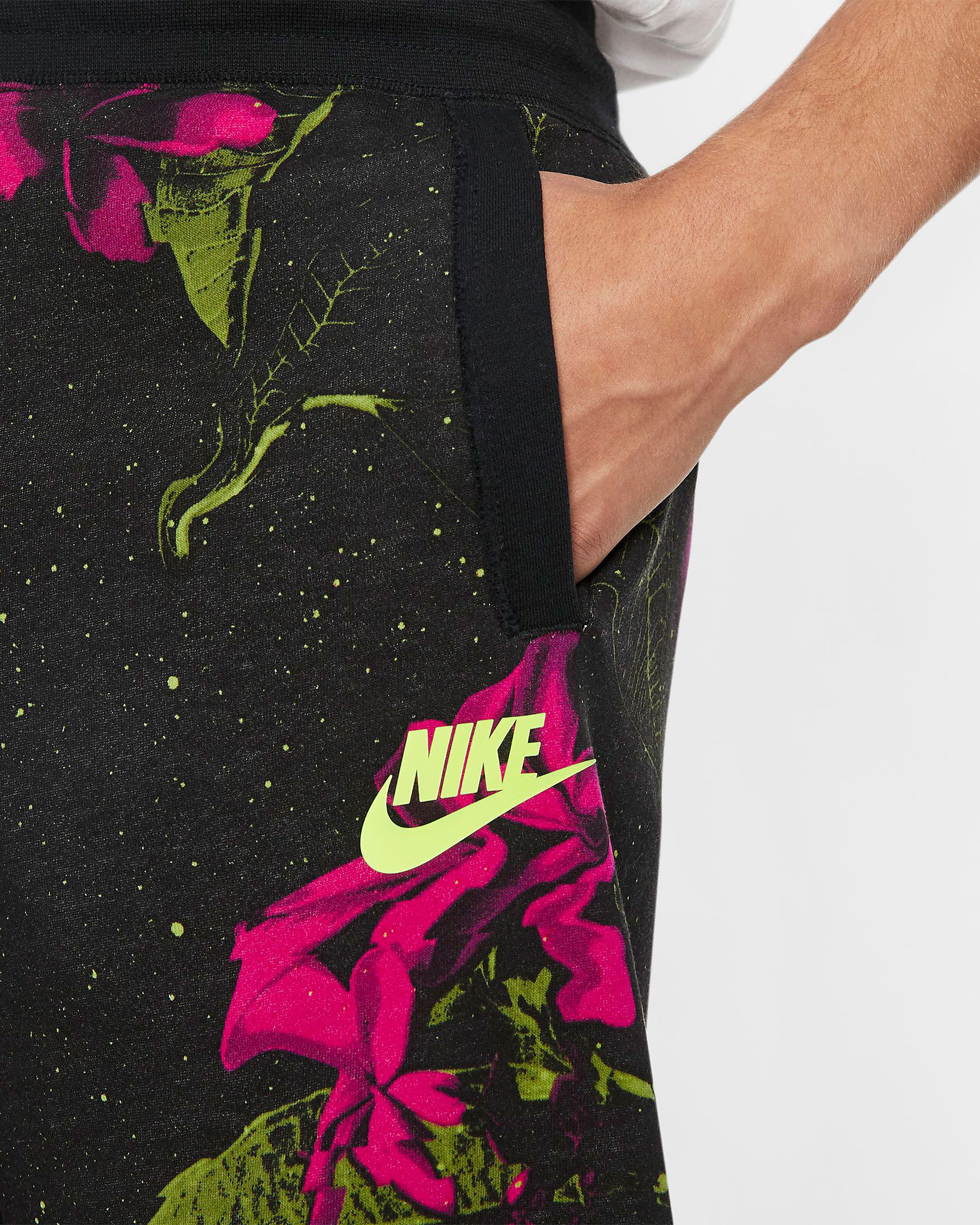 Nike Air Pink Limeaid Shorts and Sneakers | SneakerFits.com