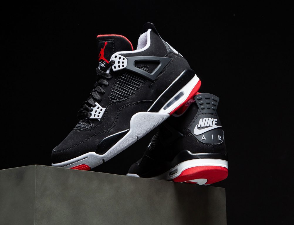 Air Jordan 4 Bred Shirt Hat Socks Outfit | SneakerFits.com