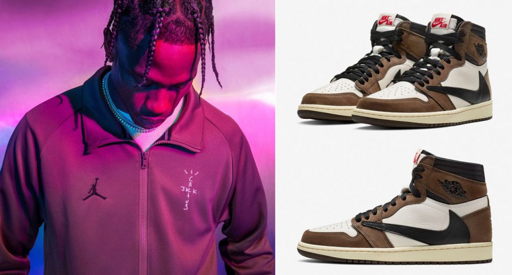 Travis Scott Air Jordan 1 Shirts Hoodie Clothing | SneakerFits.com