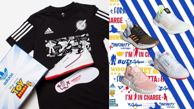 adidas x Toy Story 4 Shoes and Shirts 
