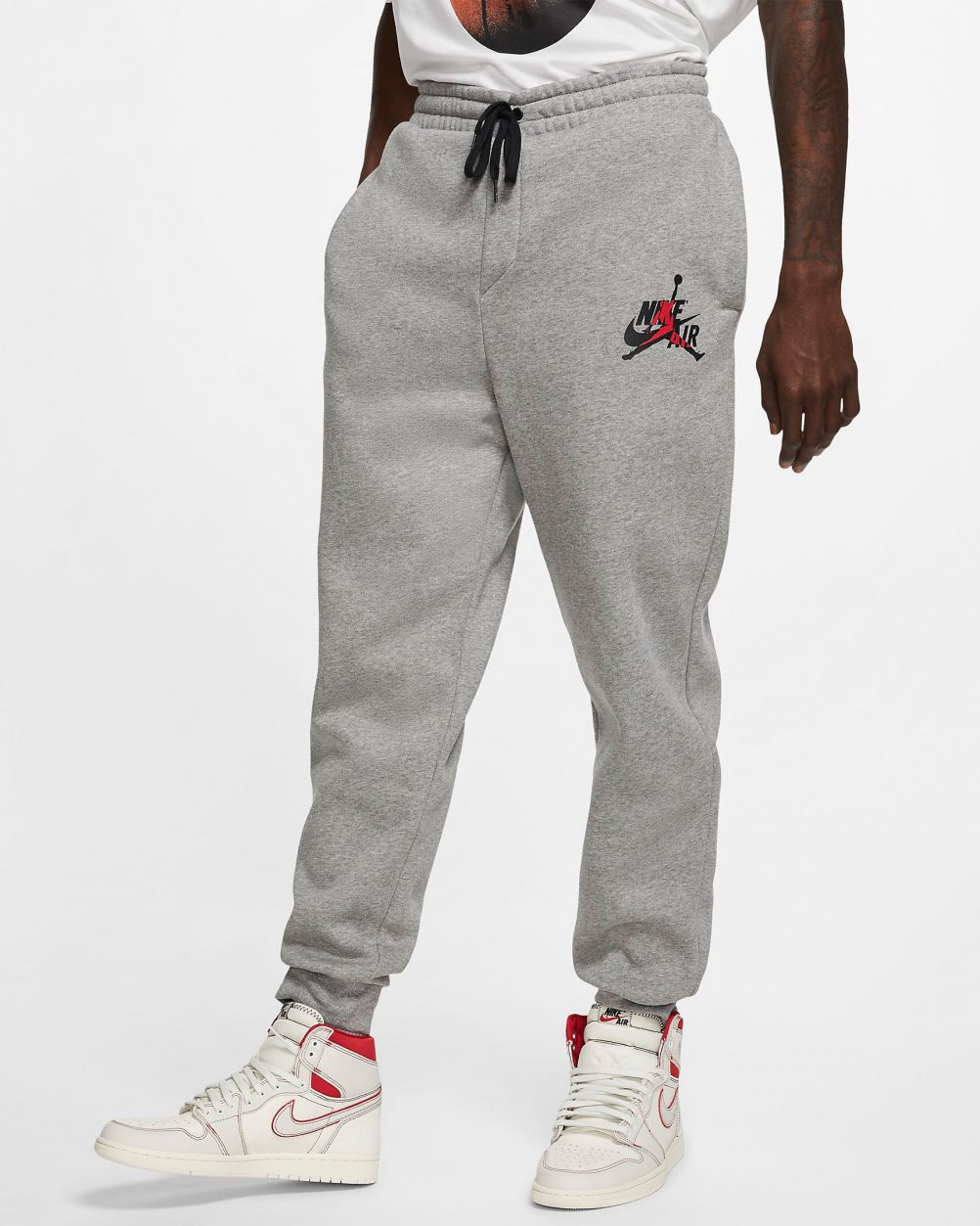 nike air red joggers