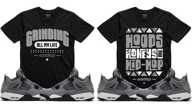 jordan cool grey 4 shirt