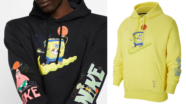 Nike Kyrie Spongebob Hoodies Now 