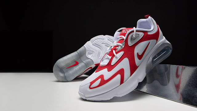 red and white air max 200