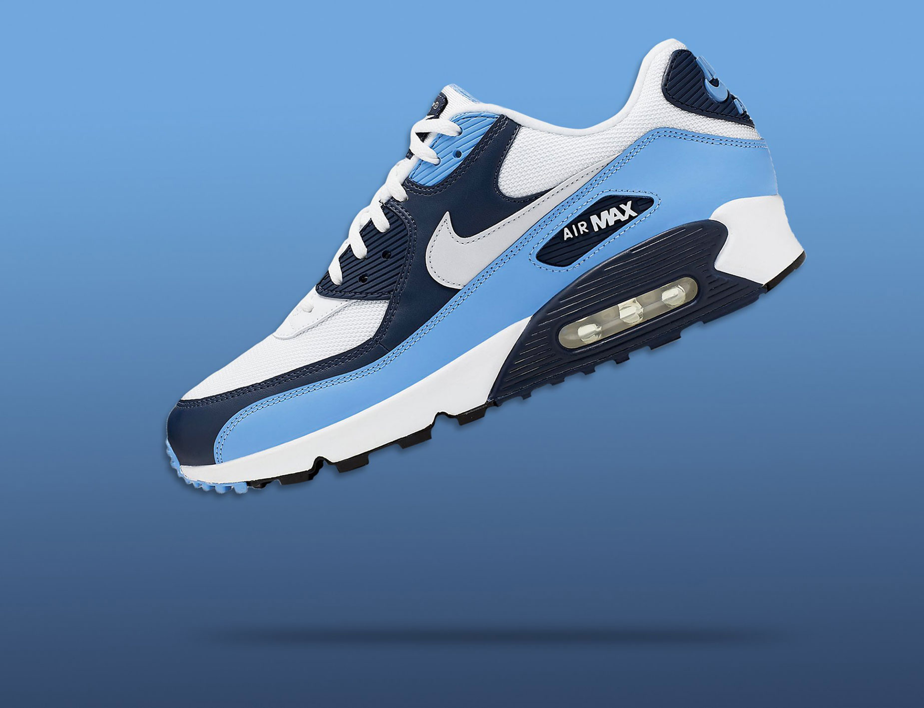 Nike Air Max 90 UNC University Blue Available Now | SneakerFits.com