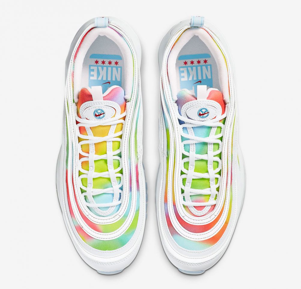 nike air max 97 tie dye chicago