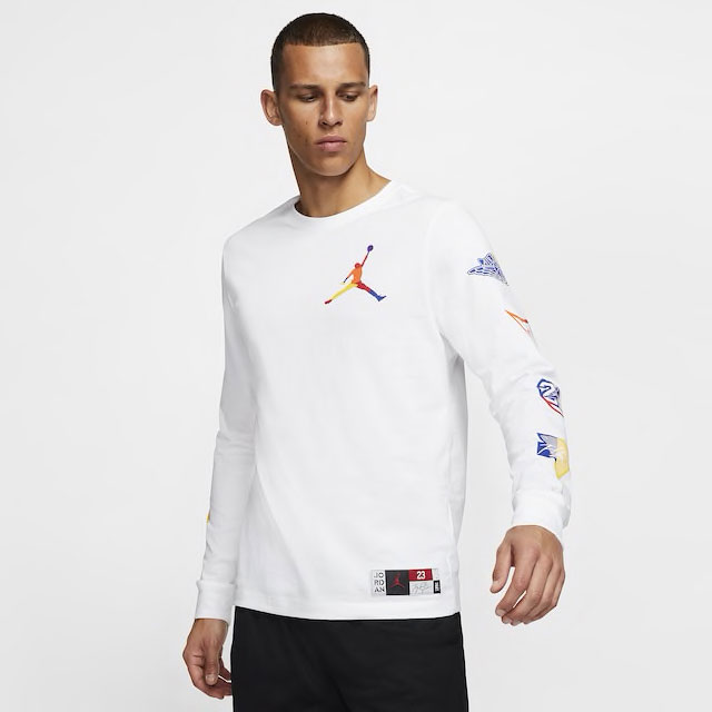 Air Jordan 8 Multi Color Shirts to Match | SneakerFits.com