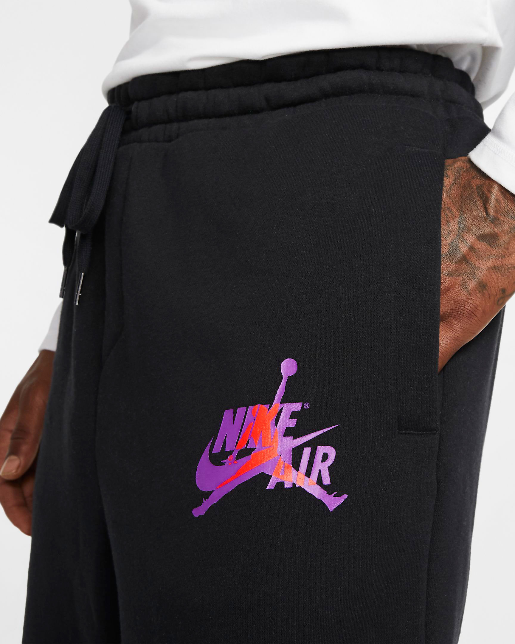 Jordan Jumpman Classics Clothing Black Infrared Purple | SneakerFits.com