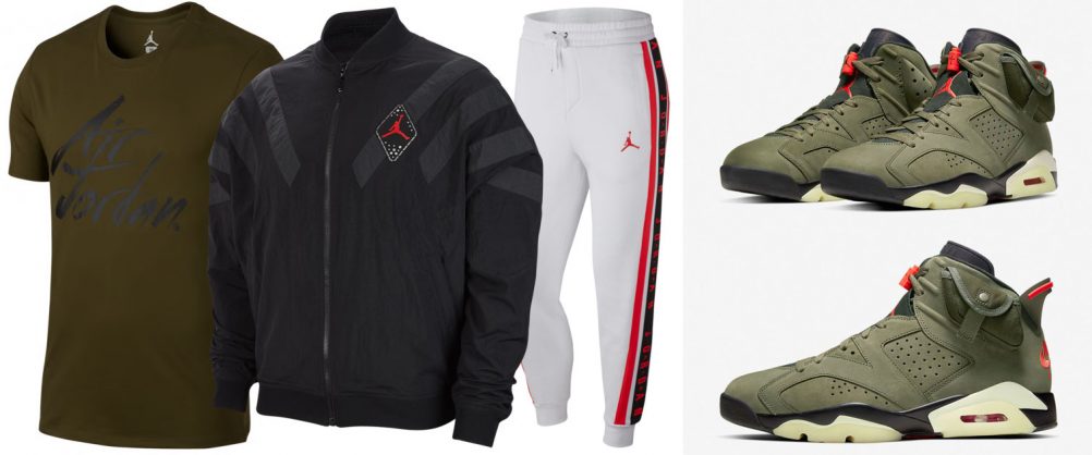 jordan retro 6 clothing