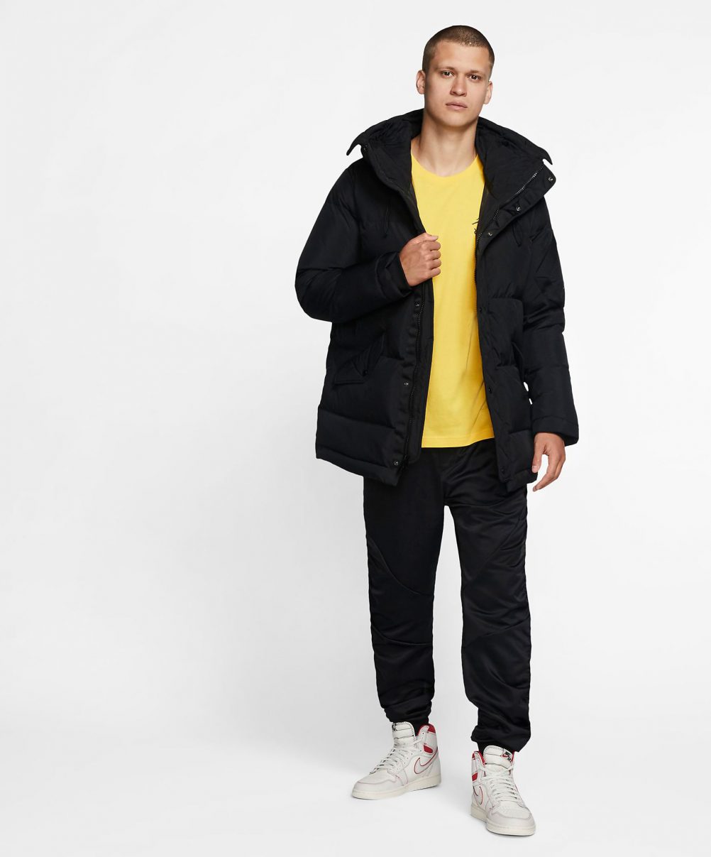 jordan down fill parka