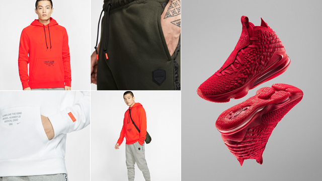 Nike LeBron 17 Red Carpet Clothing | Gov