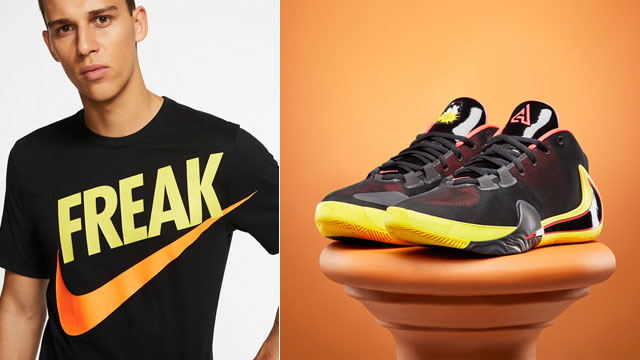 Nike Zoom Freak 1 Soul Glo Shirt and Clothing Match