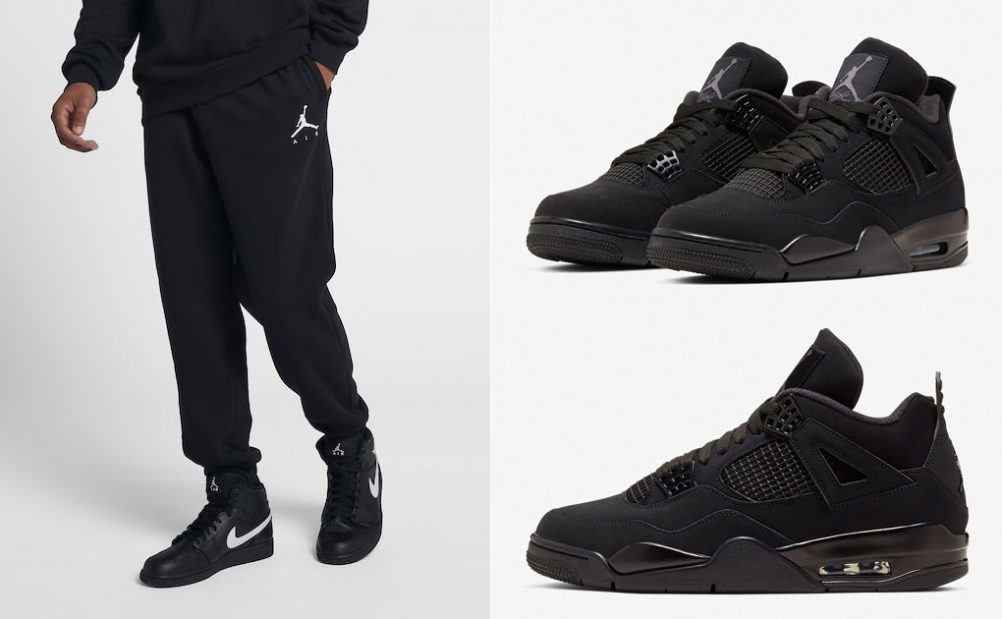 Air Jordan 4 Black Cat Outfits To Match