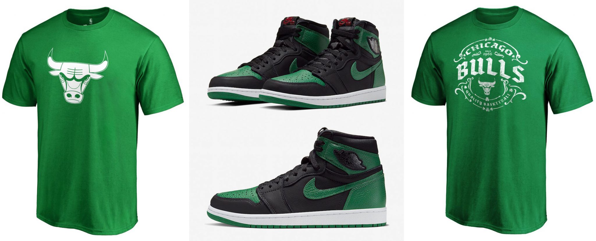 green toe jordan 1 shirt