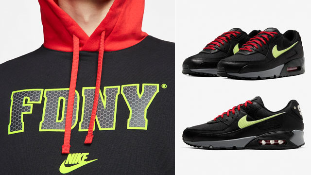Digestive organ Can be calculated Banyan Nike Air Max 90 City Pack FDNY Clothing Match | SneakerFits.com